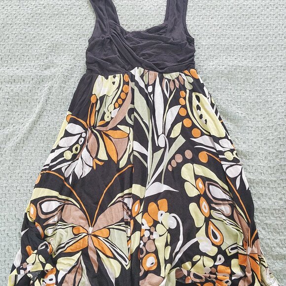 Anthropologie Floral Knit Summer Dress, Knee Length, Size M - Picture 4 of 5